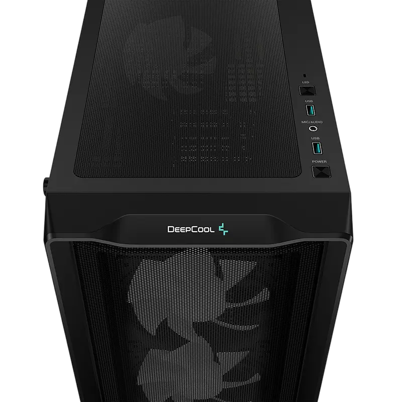 Компьютерный корпус Deepcool CC560 Mesh V2 Midi-Tower Черный