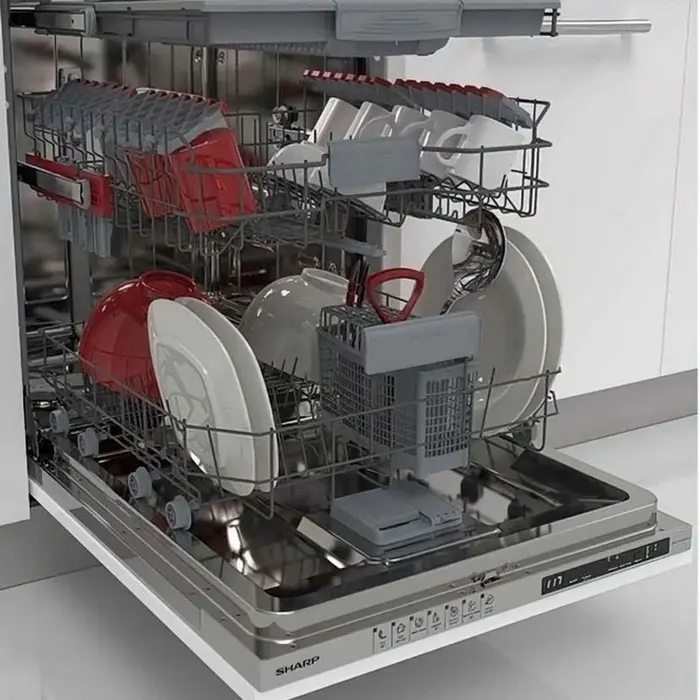 Mașină de spălat vase Sharp QW-NI27I47DX-EU Alb