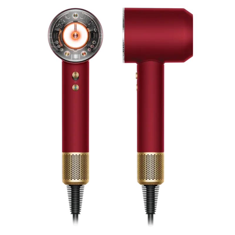 Фен Dyson Supersonic Nural HD16 Red Velvet | Gold