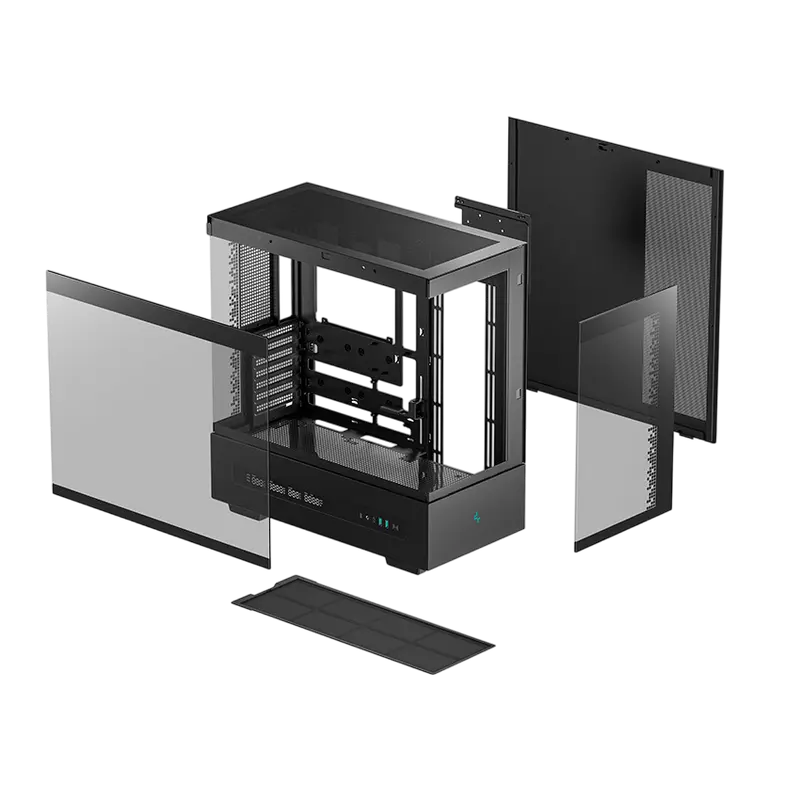 Компьютерный корпус Deepcool CH690 Digital Midi-Tower Черный