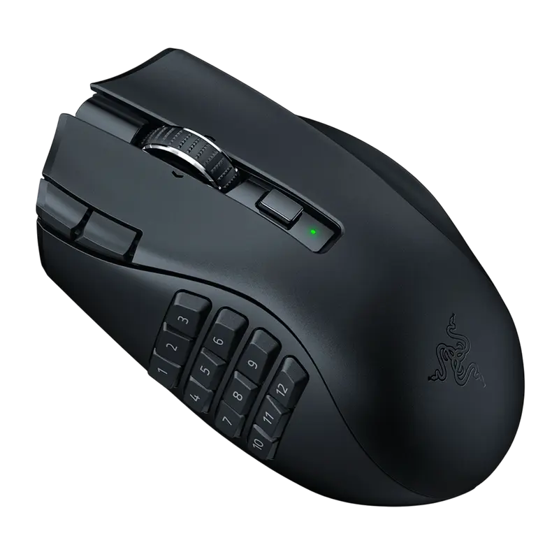 Беcпроводная мышь Razer Naga V2 Беспроводное Чёрный