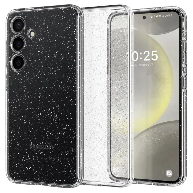 Husă Spigen Samsung Galaxy S24 Liquid Crystal Liquid Crystal Cristal cu sclipici
