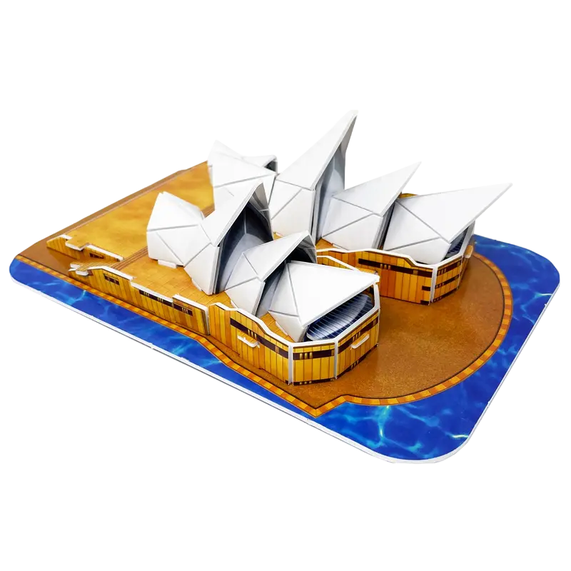 Puzzle 3D CubicFun Sydney Opera House Multicolor