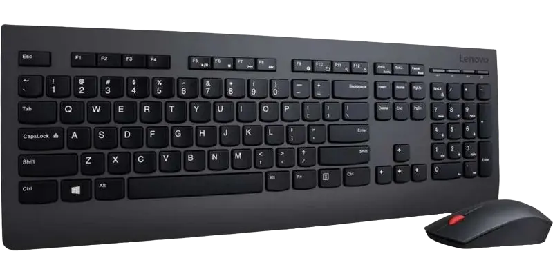 Клавиатура и мышь Lenovo Professional 4x30h56821 Мембрана Черный