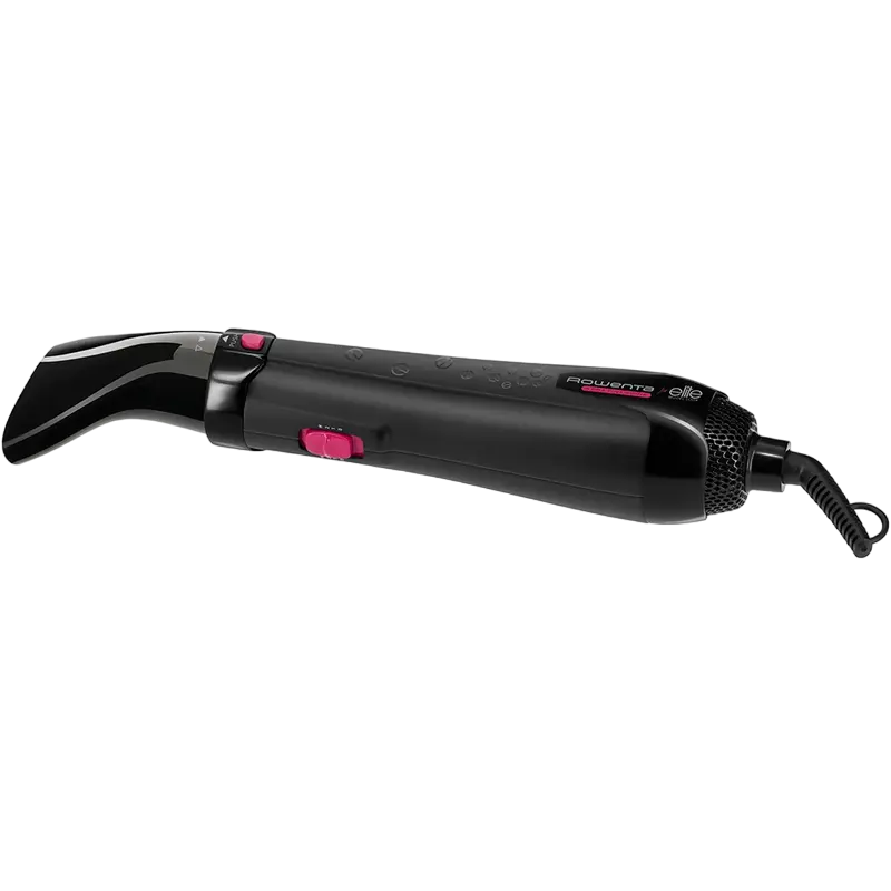 Uscător de păr-perie Rowenta Hot Air Brush Negru