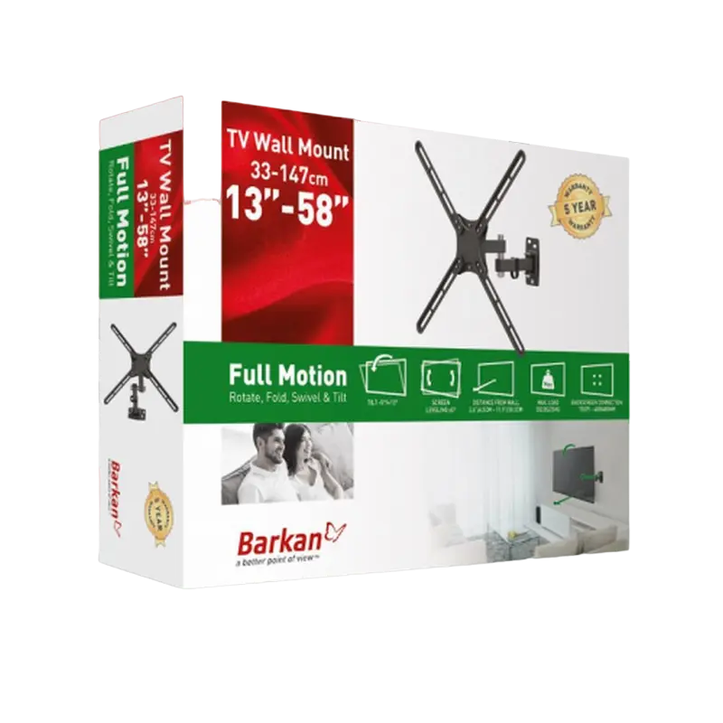 Кронштейн для телевизора BARKAN E3423 Черный