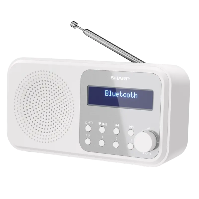 Radio portabil Sharp DR-P420WHV01 Alb