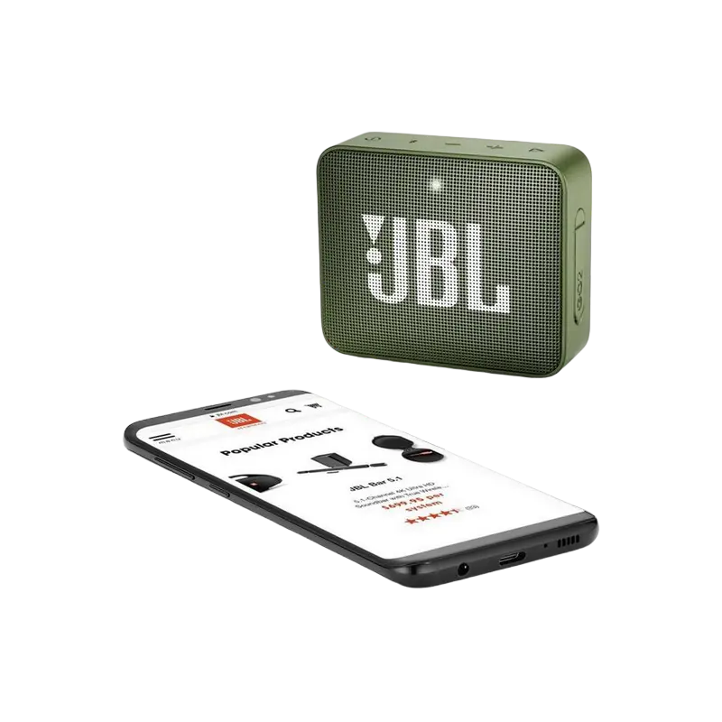 Boxă portabilă JBL. GO 2 Verde