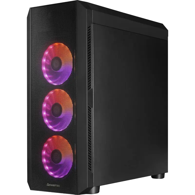 Компьютерный корпус Chieftec GL-04B-OP Midi-Tower Черный