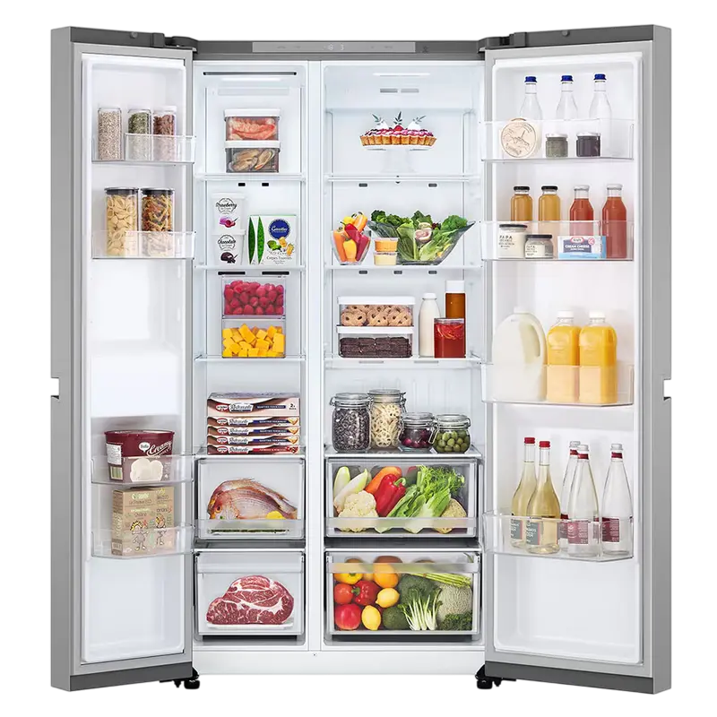 Холодильник LG GSBC40PYPE Серебристый