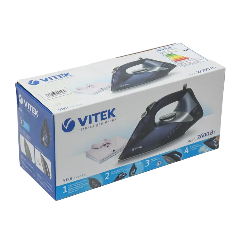 Fier de călcat VITEK VT-8321 Albastru