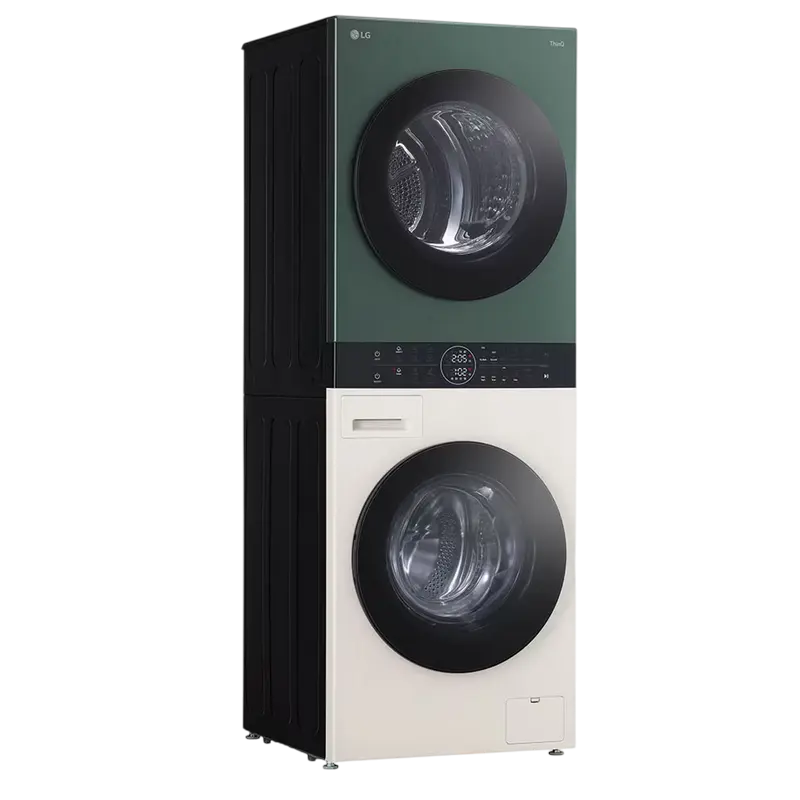 Mașină de spălat cu uscător LG WT1210EGF Verde