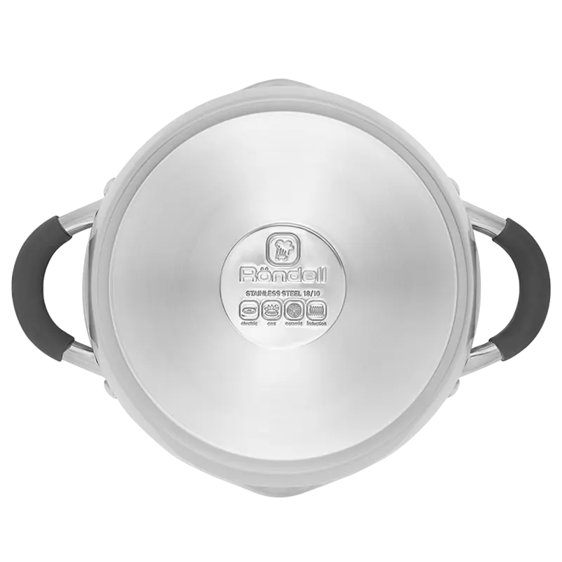 Кастрюля Rondell Flamme Flamme Grey