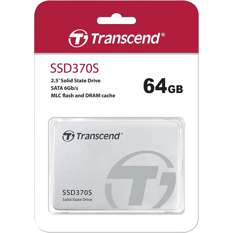 Накопитель SSD Transcend SSD370S 64GB