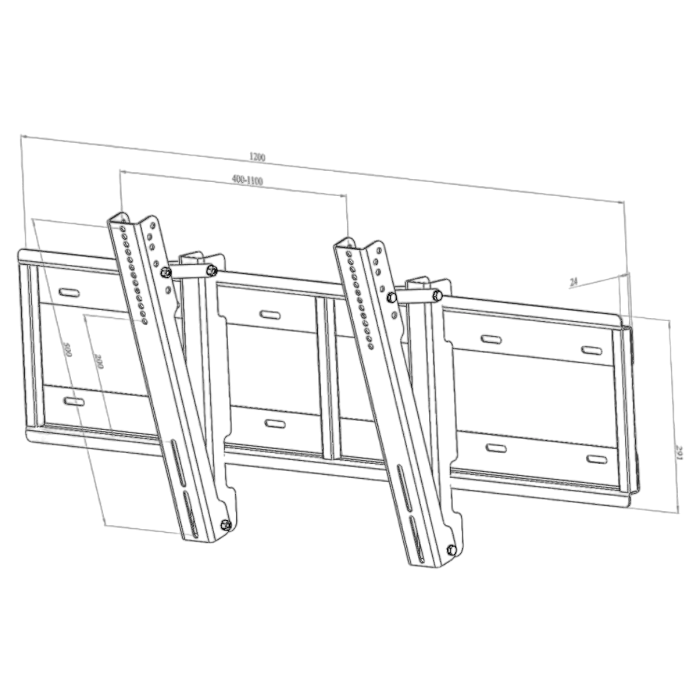 Suport pentru televizor KSL WM4N Negru