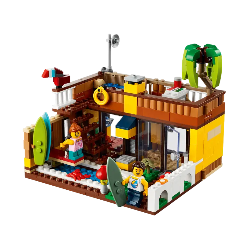 Конструктор LEGO Surfer Beach House Разноцветный