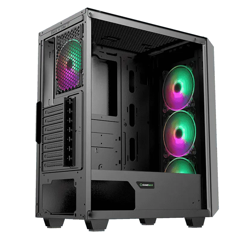 Компьютерный корпус Gamemax REVOLT Midi-Tower Черный