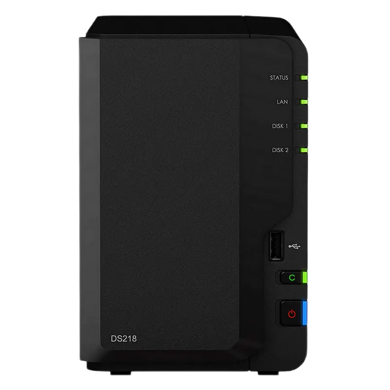 Stocare atașată la rețea SYNOLOGY DS218 Negru