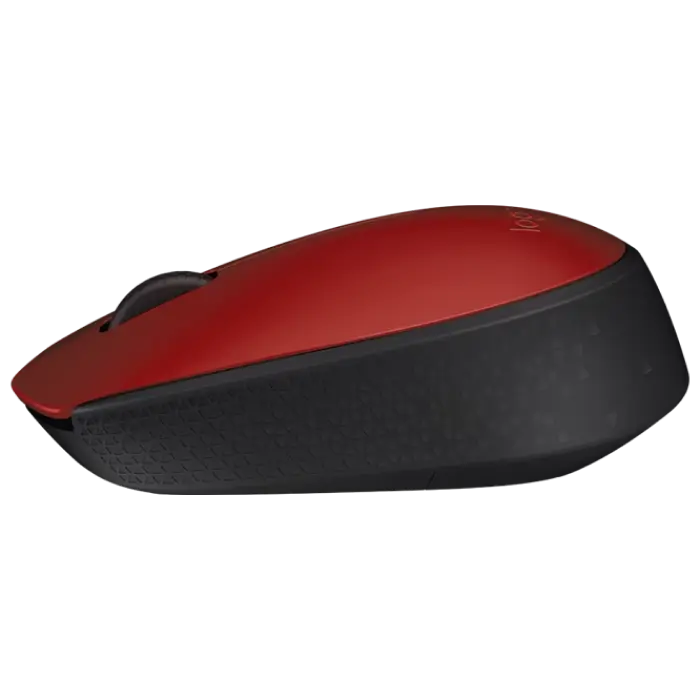 Беcпроводная мышь Logitech M171 Беспроводное Красный
