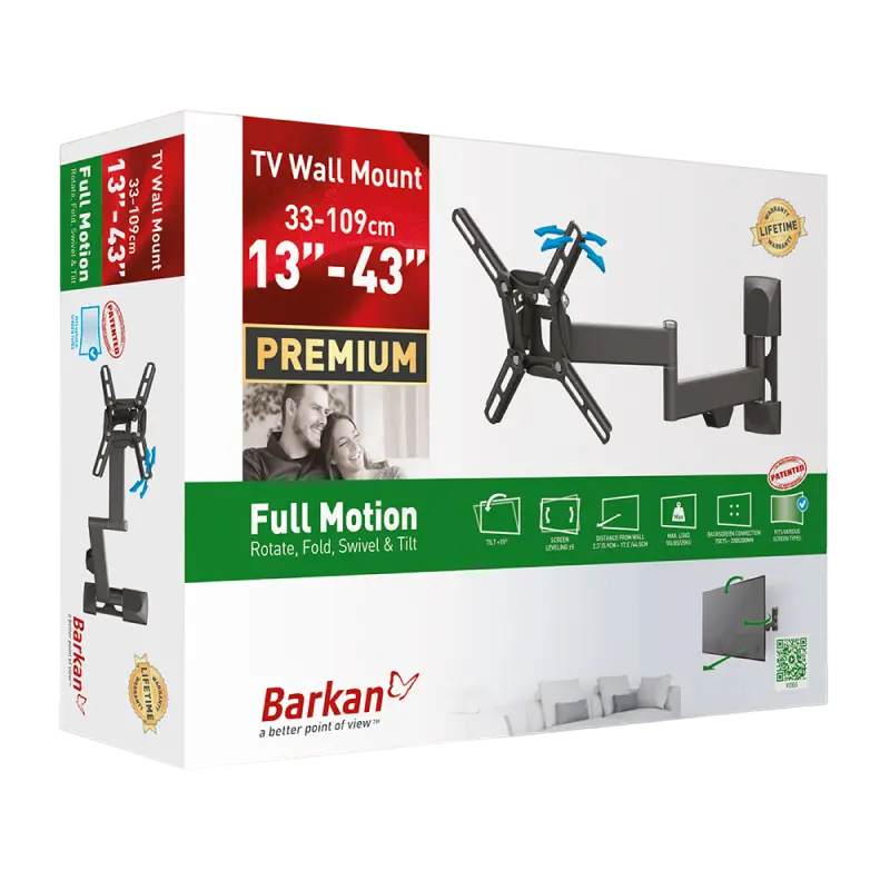 Suport pentru televizor BARKAN 2400 Negru