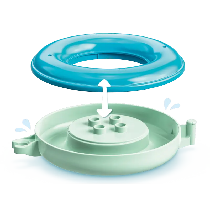 Конструктор LEGO Bath Time Fun: Floating Animal Train Разноцветный