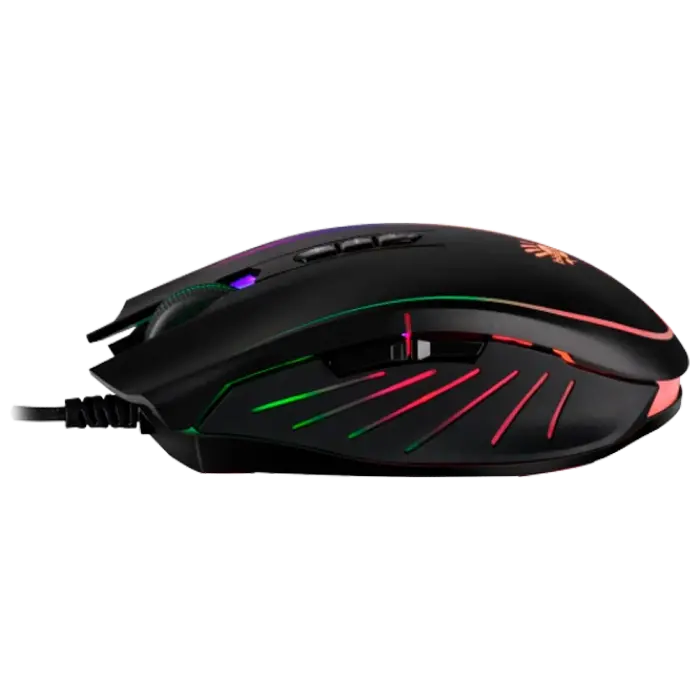 Игровая мышь Bloody Q81 Curve Проводное Чёрный