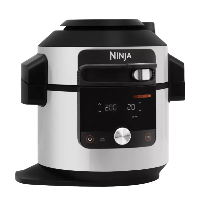 Мультиварка-скороварка Ninja OL750EU Серебристый | Черный