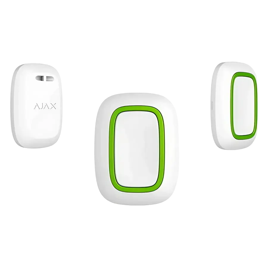 Беспроводная тревожная кнопка Ajax Alarm Button Белый