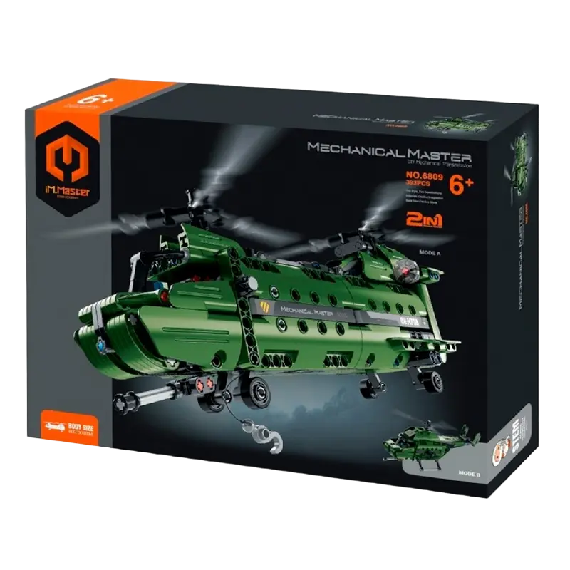 Конструктор iM.Master Military Helicopter Зелёный