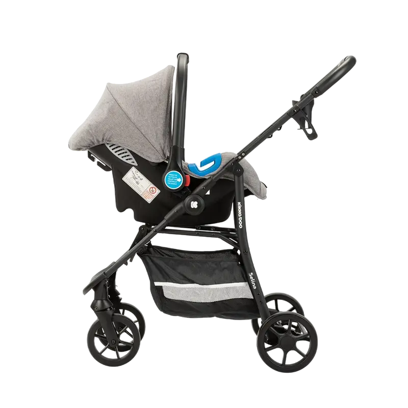 Коляска 3-в-1 Kikka Boo Selina Серый