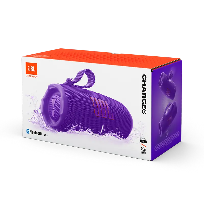 Портативная колонка JBL Charge 6 Фиолетовый