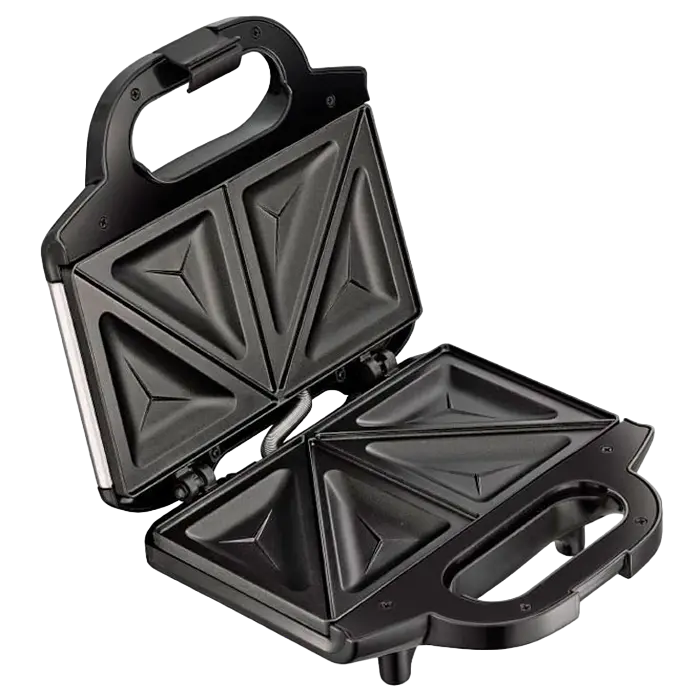 Aparat pentru sandwich Tefal Ultracompact Negru | Argintiu