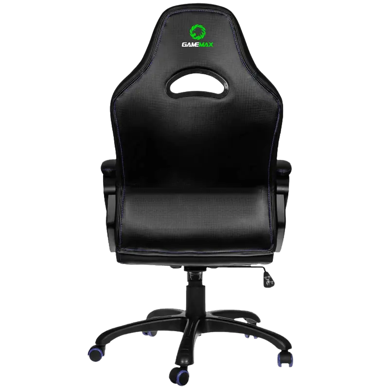 Игровое кресло Gamemax GCR07 Искусственная кожа Черный/Синий