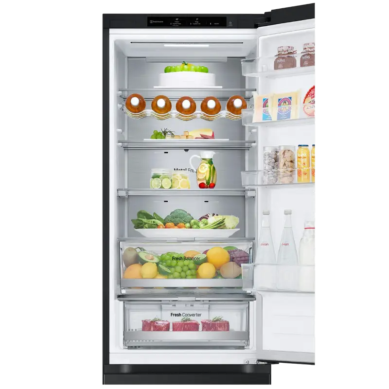 Холодильник LG GBV7280AEV Essence Black Steel