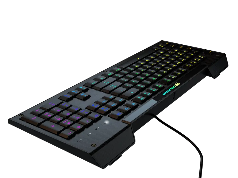 Tastatură Cougar Aurora S Membrană Negru