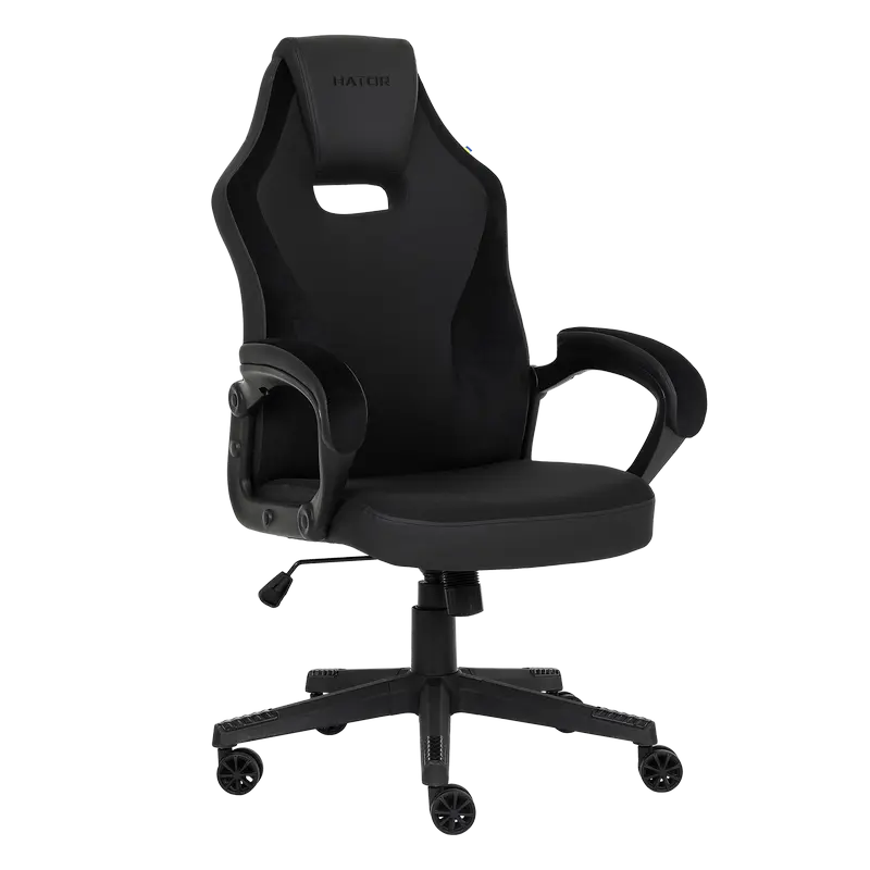 Игровое кресло HATOR Flash Gaming Искусственная кожа,Ткань Alcantara Black
