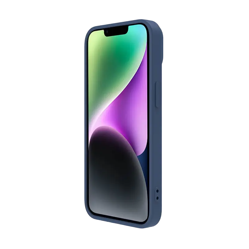 Чехол Nillkin Apple iPhone 14 Plus CamShield Silky Silicone Camshield Синий