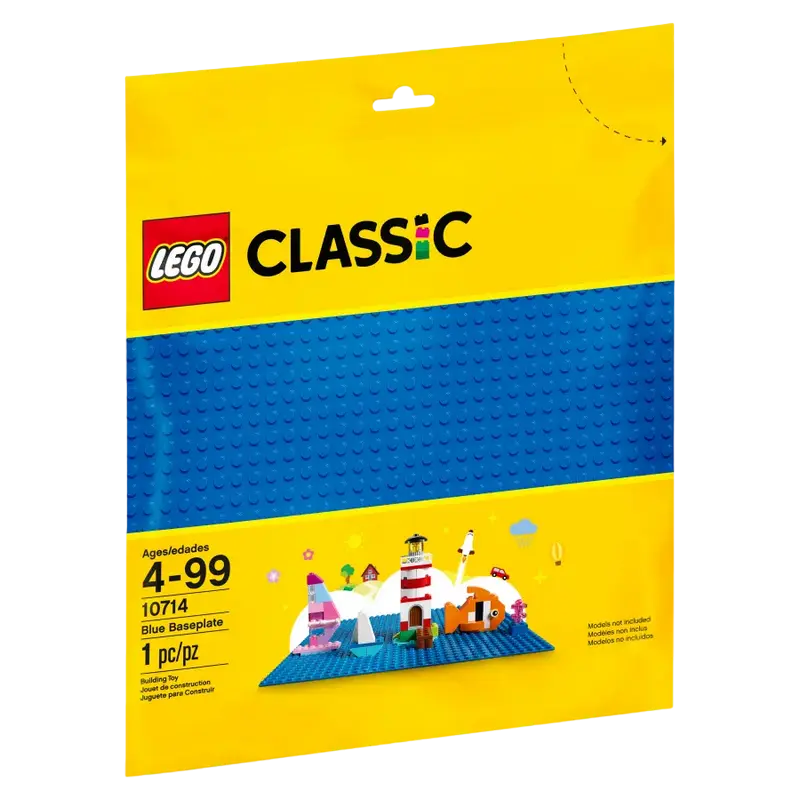 Конструктор LEGO Blue Baseplate Синий