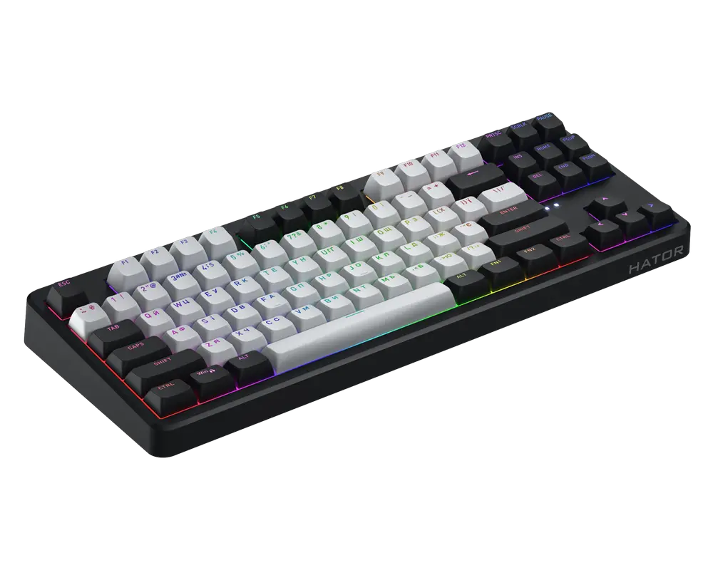 Tastatură HATOR Rockfall 3 TKL Mecanic Negru