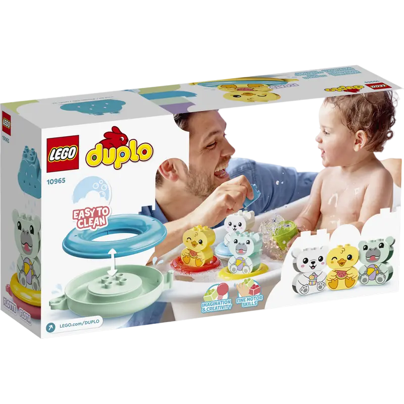 Конструктор LEGO Bath Time Fun: Floating Animal Train Разноцветный