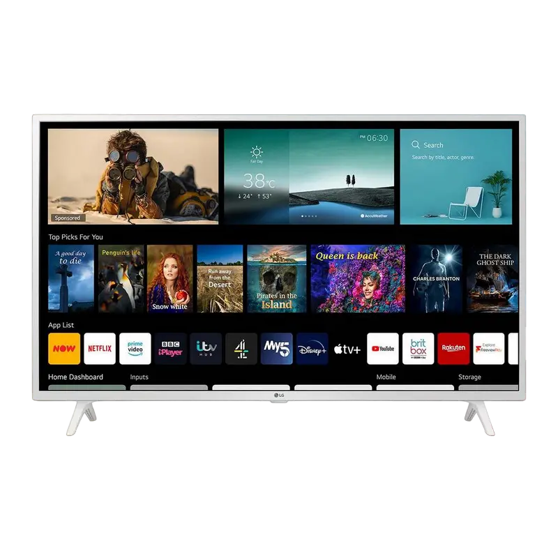 43" LED SMART Телевизор LG 43UP76906LE Белый