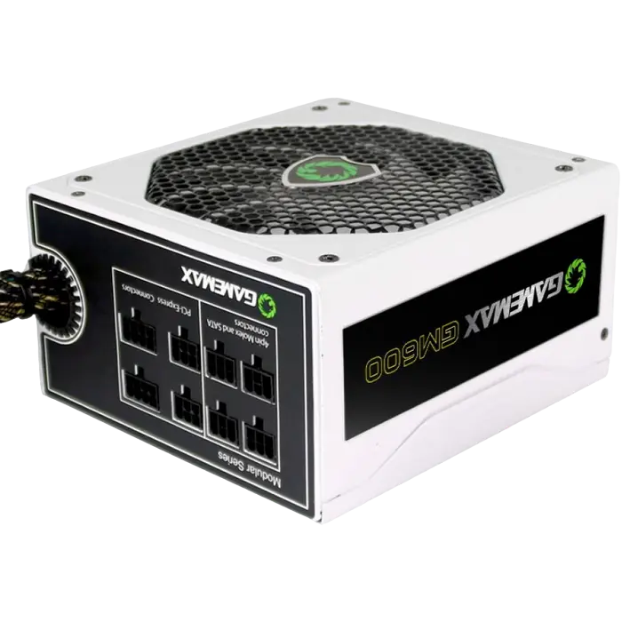 Tip Блок питания для компьютеров Gamemax GM-600 White ATX Белый