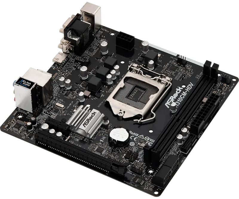 Материнская плата ASRock H310CM-HDV LGA1151 Micro-ATX