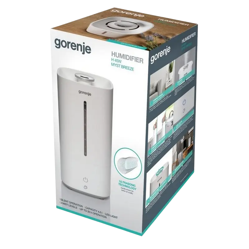 Увлажнитель воздуха Gorenje H45W Белый