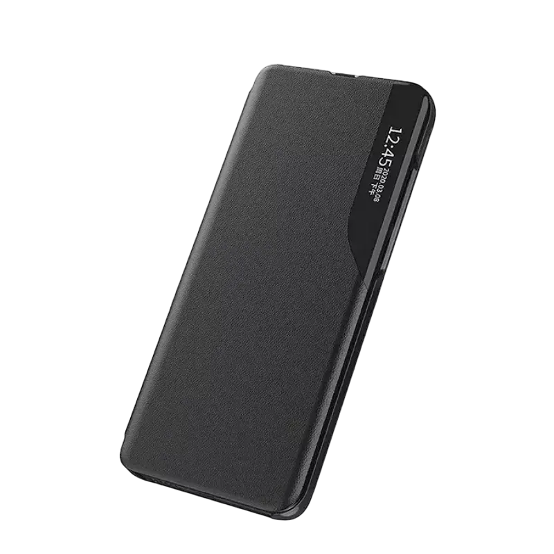 Husă tip carte Xcover Samsung Galaxy A03 Soft Book View Series Soft Book Series Negru