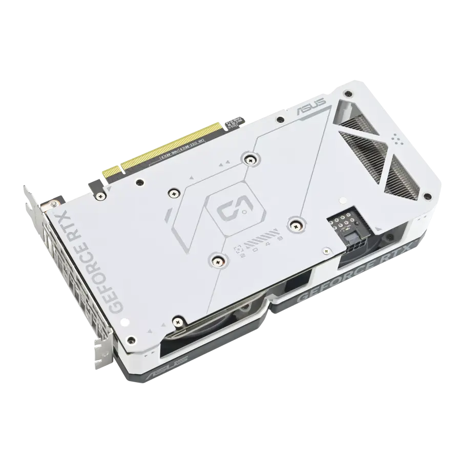 Placă video ASUS Dual GeForce RTX 4060 Ti White OC