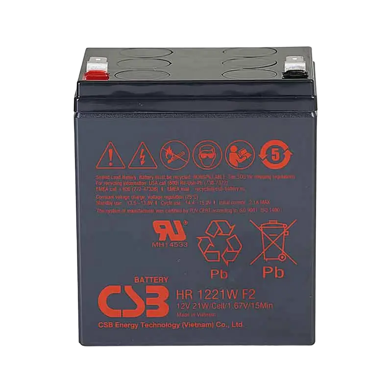 Аккумулятор для резервного питания CSB HR 1221W F2