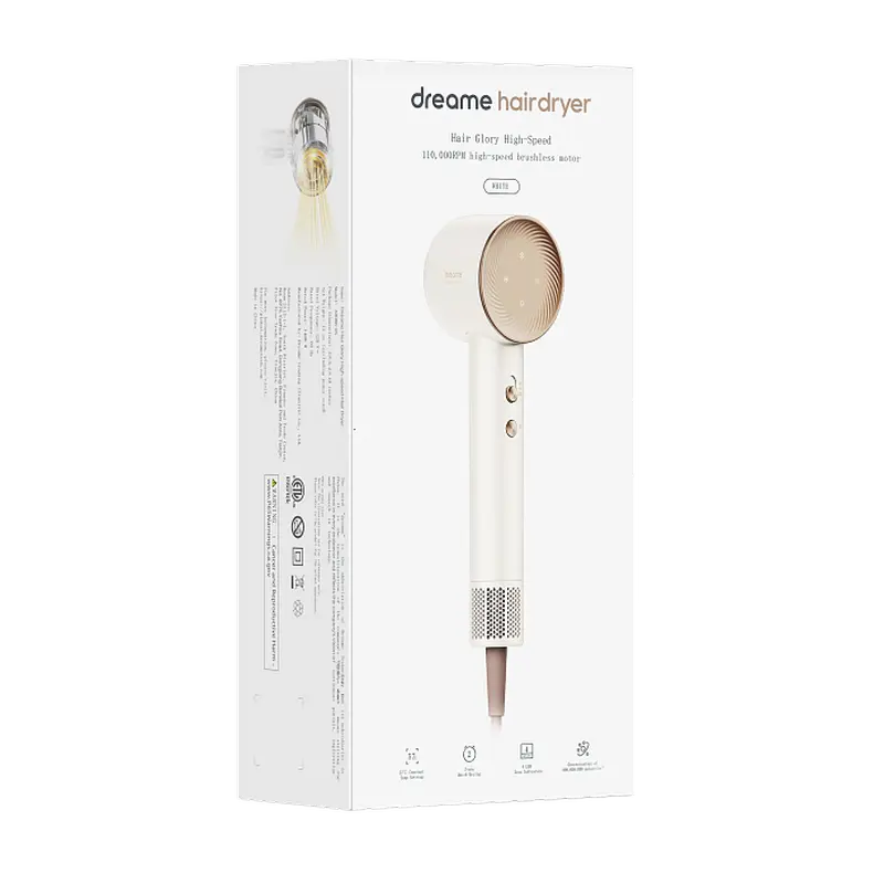 Uscător de păr Dreame Glory High-Speed Alb