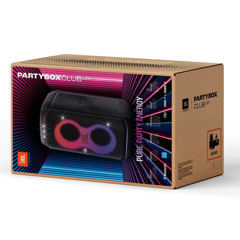 Аудиосистема JBL PartyBox Club 120 Чёрный