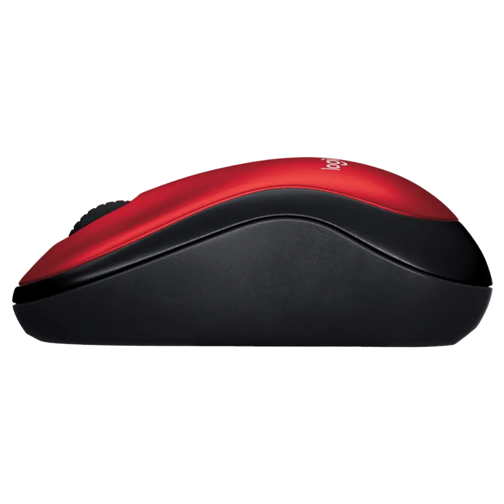 Беcпроводная мышь Logitech M185 Беспроводное Красный